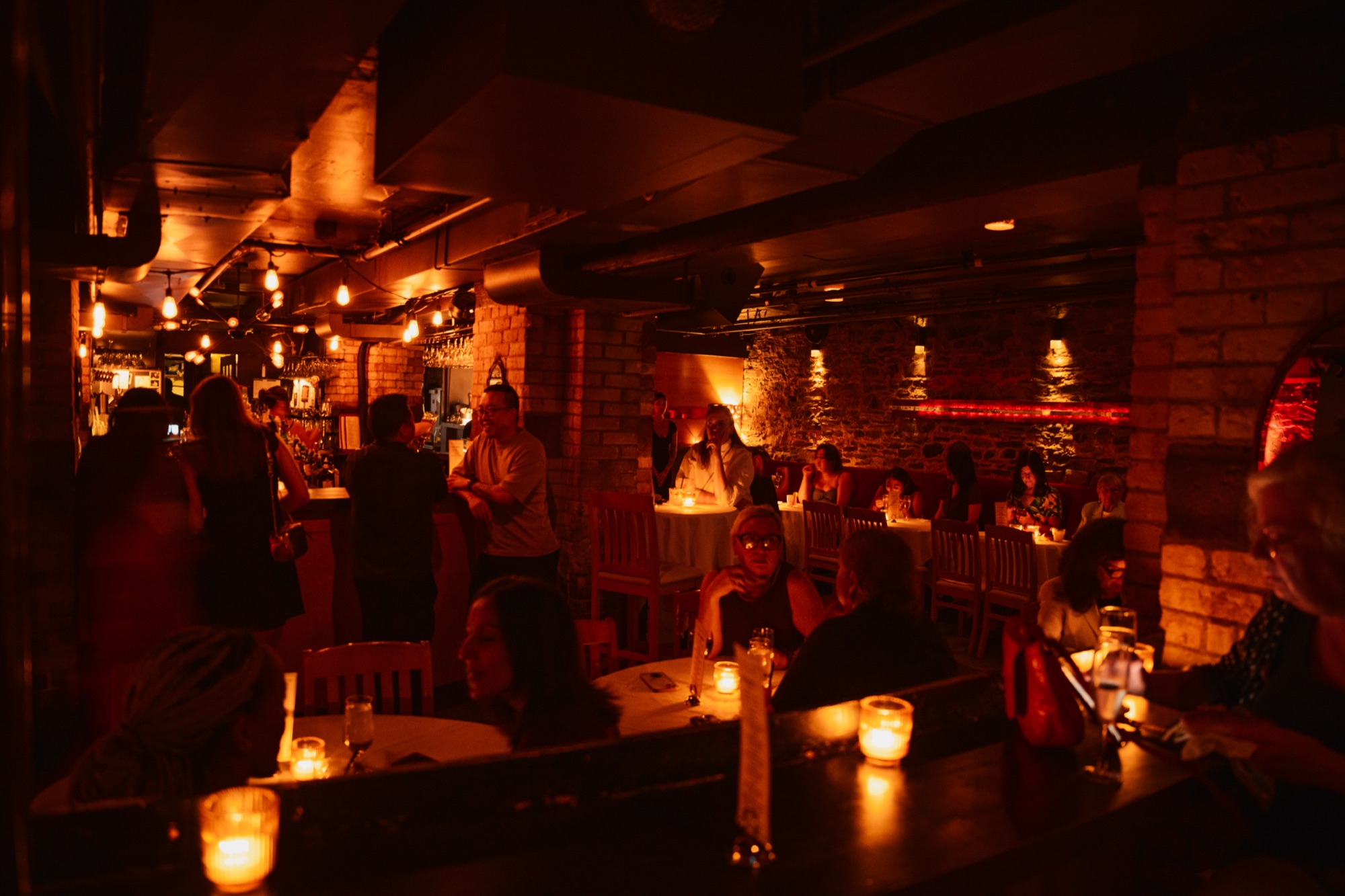 A full room on a busy night at The Reservoir Lounge